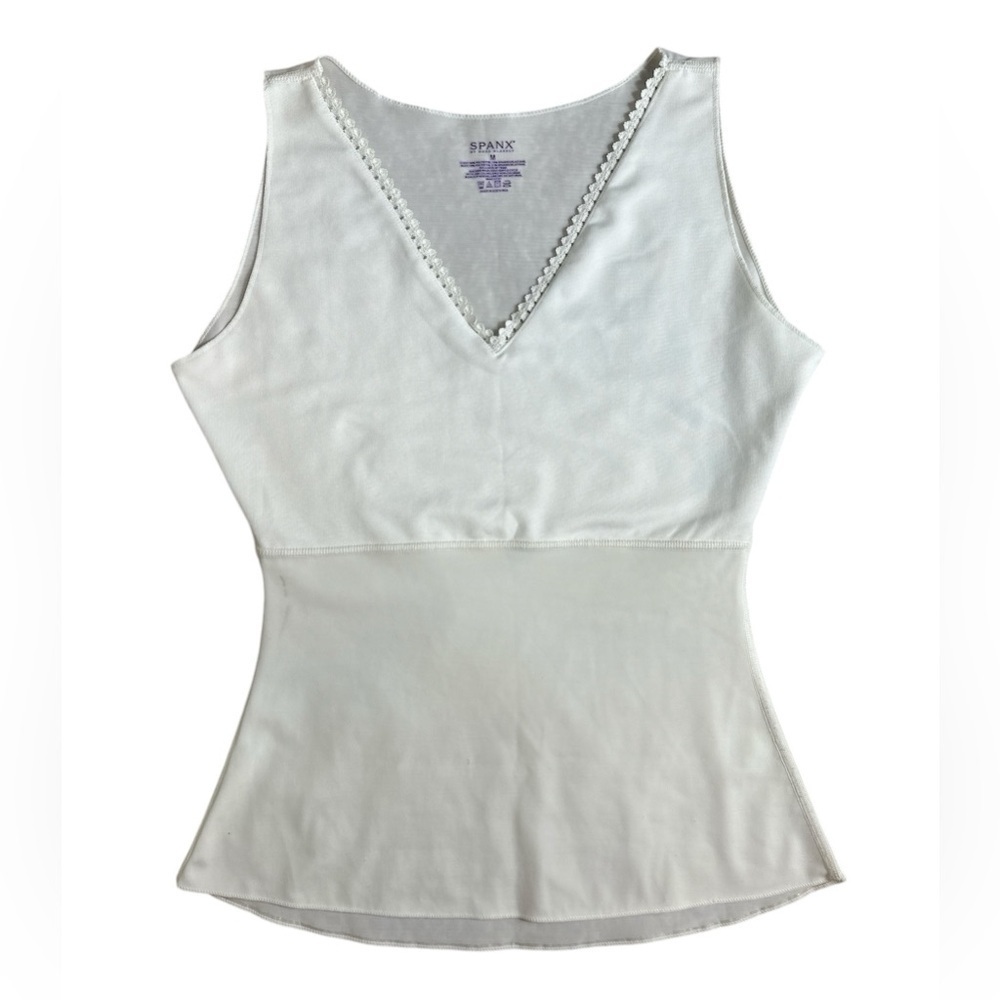 Spanx Hide and Sleek Lace Trim Camisole